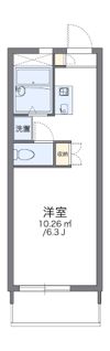 レオパレスツカサの間取り画像