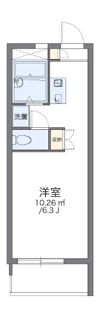 レオパレスツカサの間取り画像