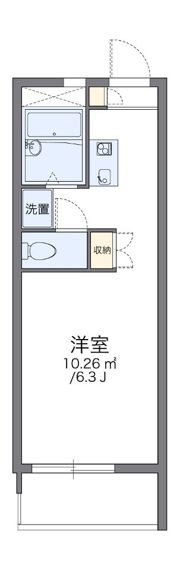 レオパレスツカサの間取り画像