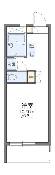 レオパレスツカサの間取り画像