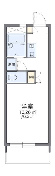 レオパレスツカサの間取り画像