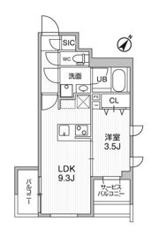 コンポジット渋谷初台の間取り画像