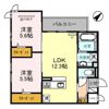 メゾン春日の間取り画像