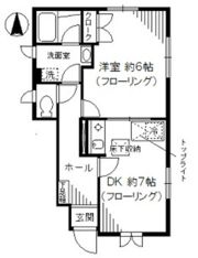 ヴェルドミール中井の間取り画像