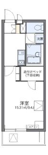 レオパレスエミールプラザの間取り画像