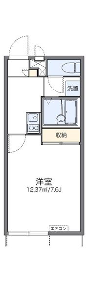 レオパレス末広タウニーの間取り画像