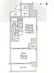 アイルグランデ浅草の間取り画像