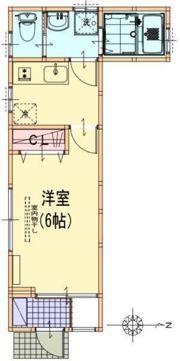 サンライズ大森東の間取り画像