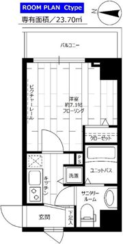 ステージファースト南麻布の間取り画像