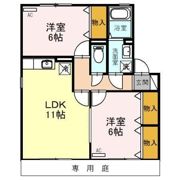 セジュールRの間取り画像
