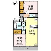 プラージュ sakigakeの間取り画像