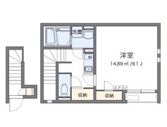 クレイノLoco千駄木の間取り画像