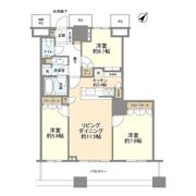 THE TOKYO TOWERS シータワーの間取り画像