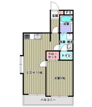 メゾン経堂ウエストの間取り画像