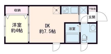 エムズ南雪谷の間取り画像