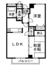 プレステージフジ忠岡壱番館の間取り画像