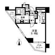 レジディア中落合A棟の間取り画像