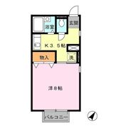 エール天神の間取り画像