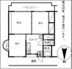 大野マンションの間取り画像