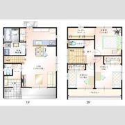 口里貸家12号地の間取り画像