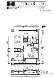 コーポレート新宿百人町一丁目の間取り画像