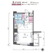 リヴシティ大須の間取り画像
