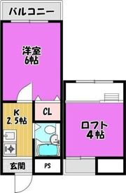 ロイヤル和泉パートⅠの間取り画像