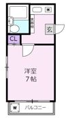 鈴木ハイムの間取り画像
