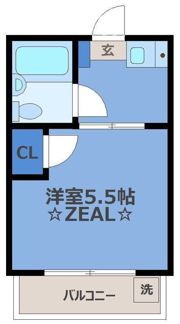 鈴木ハイムの間取り画像