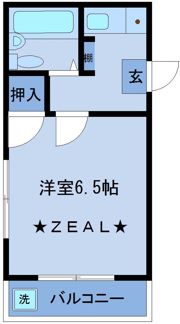 鈴木ハイムの間取り画像