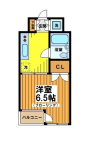 ベルヴィカワダの間取り画像
