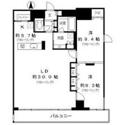 レジディア東桜Ⅱの間取り画像