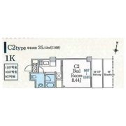 リージア西新宿O－PLACEの間取り画像