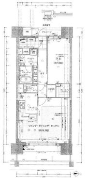 プレサンスグラン丸の内の間取り画像