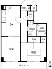 DeLCCS山吹神楽坂の間取り画像
