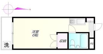 シティフラット25の間取り画像