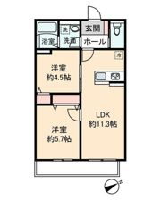 SUN RISEの間取り画像