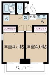 アムール戸山の間取り画像