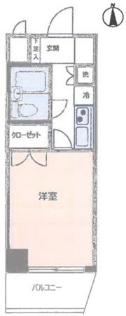 ヴェルデール駒沢の間取り画像