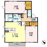 フォレスタ小津の間取り画像