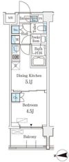 ベルファース品川大井町の間取り画像