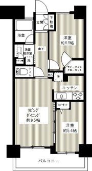 クリオ入谷の間取り画像
