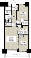 クリオ入谷の間取り画像