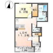 エスポワールの間取り画像