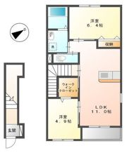 クオーレⅠの間取り画像