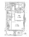 スタジオエアー白金の間取り画像