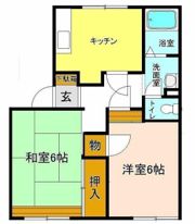ジュネスピアAの間取り画像