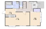 鴻巣市吹上本町3丁目 貸戸建住宅の間取り画像