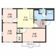 メゾンドール Aの間取り画像