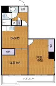 パークサイドマンション松ヶ丘の間取り画像